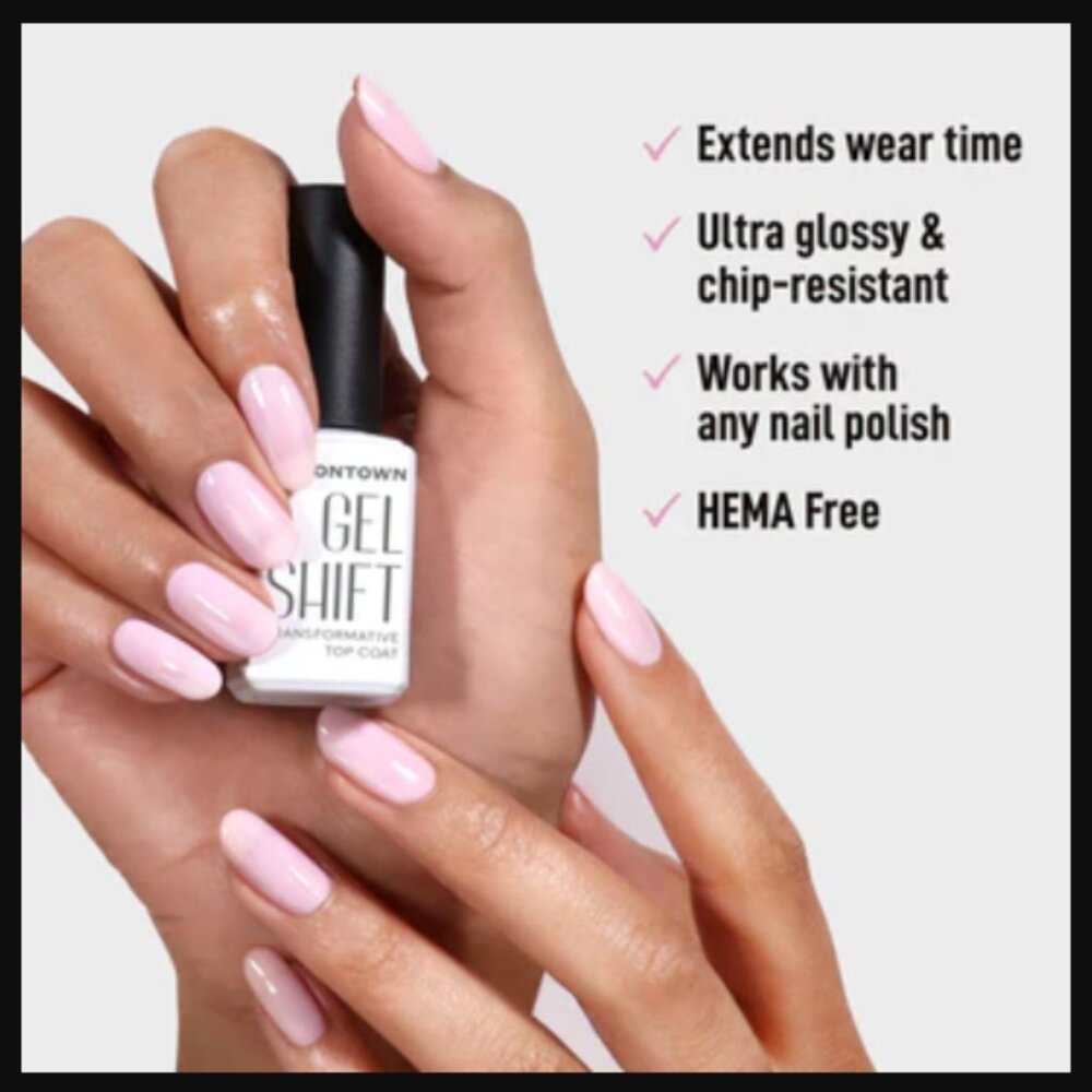 ❣️2/$36 NIB Londontown Gel Shift GelShift Transformative UV Top Coat $22.00